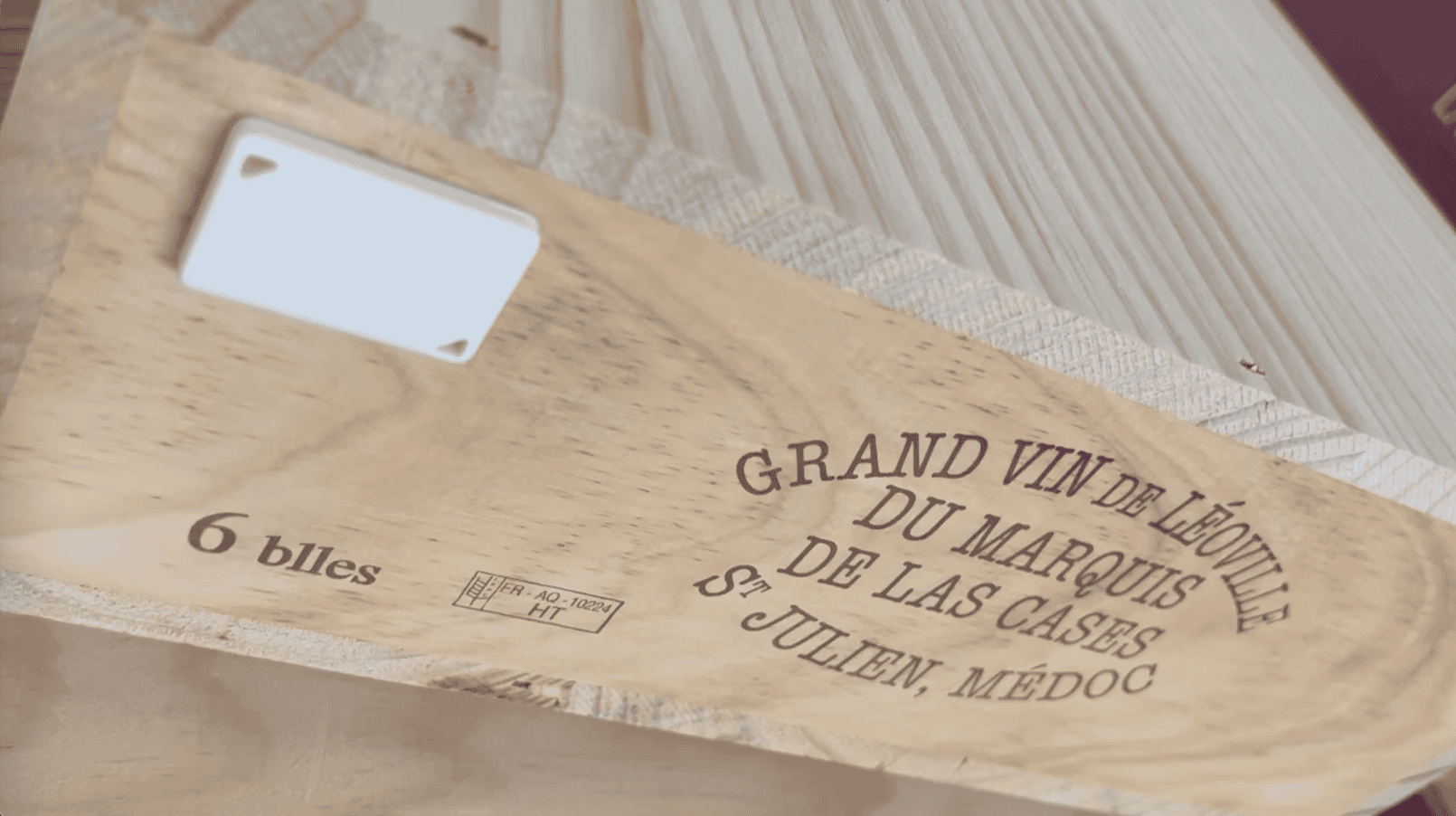 wine cellar at the Cos d’Estrounel winery